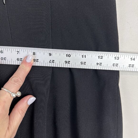 Vtg 90s Cache Slip Dress Fairy Grunge Sz 4 Beaded Fringe V Neck Cocktail Cruise - Picture 12 of 13